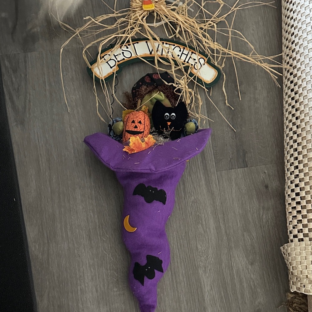 Halloween Witch Hat Wall Decor